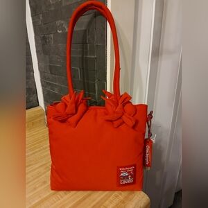 Coach Coachtopia NWT STUNNING Red Quilted Tote W/2 Hangtags